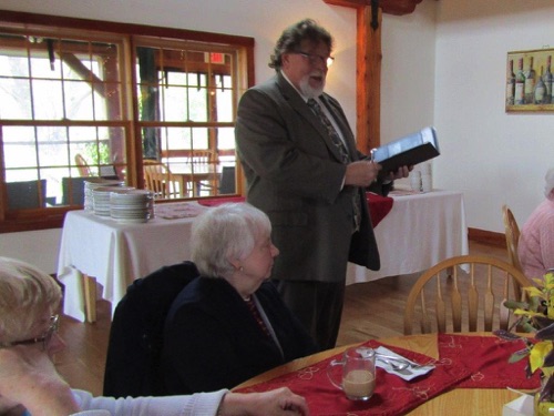 2019 Fall Luncheon - Tug Hill Vineyards  with Fred Monaco